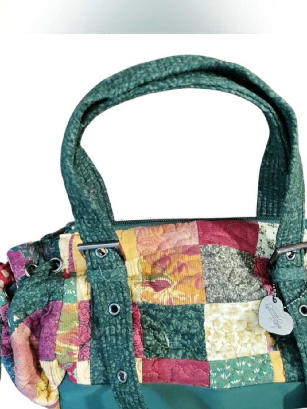 Donna Sharp Patchwork Shoulder Bag Purse Cottagecore Boho Y2K